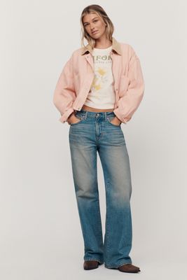 PISTOLA Harlowe Mid-Rise Wide-Leg Jeans