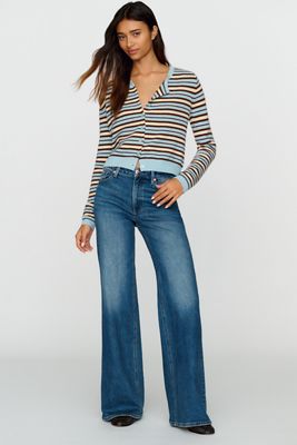 Pistola Vivian Mid Rise Flare Jeans