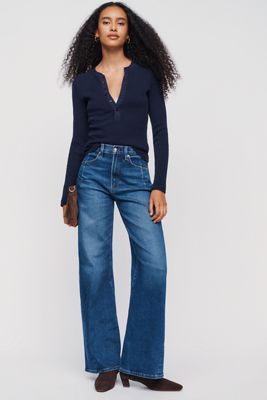 Pistola Kyra High Rise Barrel Leg Jeans