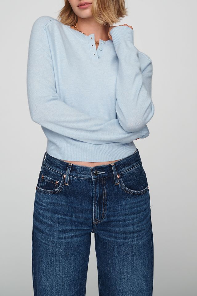 Pistola Lexi Mid-Rise Tapered Jeans #1
