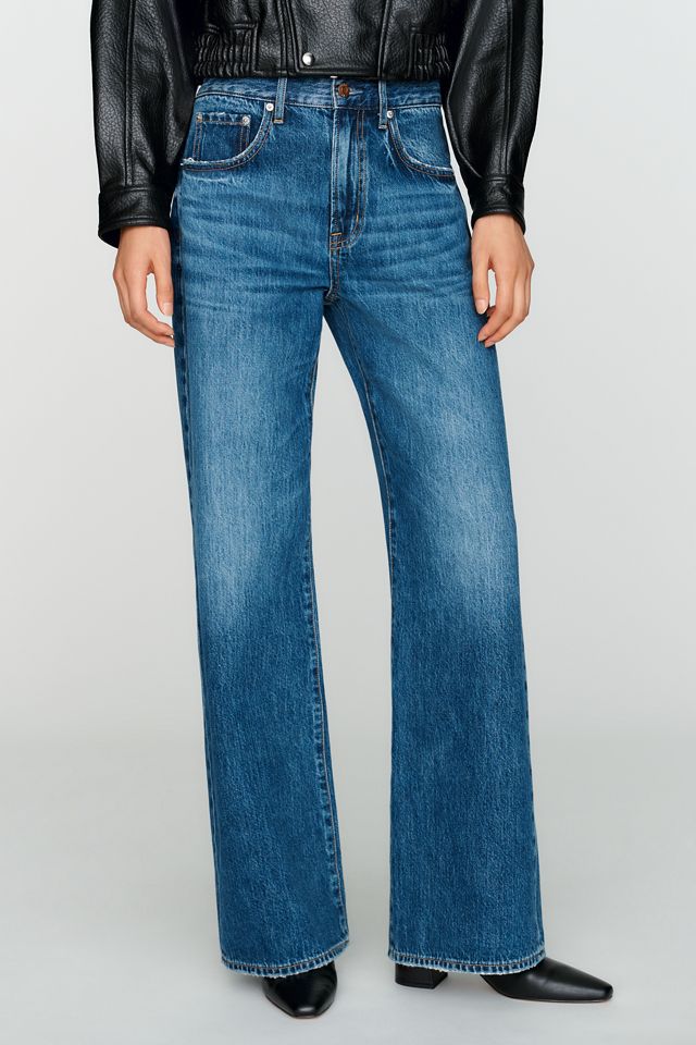 Pistola Larsen High Rise Relaxed Flare Jeans #1