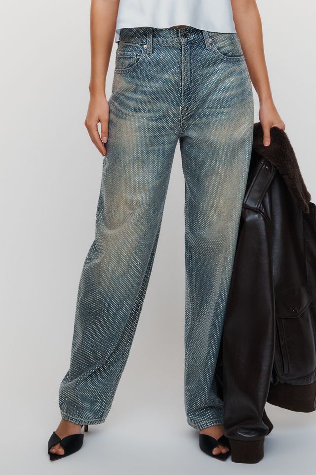 Pistola Wes High Rise Barrel Leg Jeans | Anthropologie