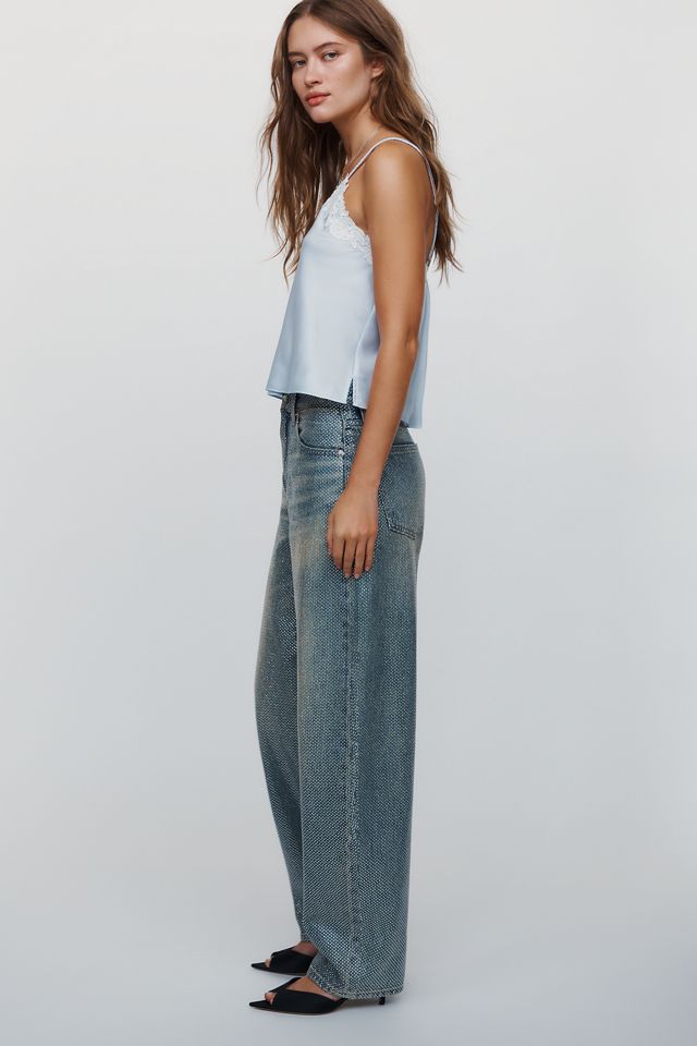 Pistola Wes High Rise Barrel Leg Jeans | Anthropologie
