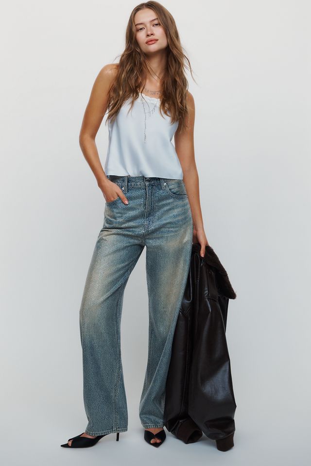 Pistola Wes High Rise Barrel Leg Jeans | Anthropologie
