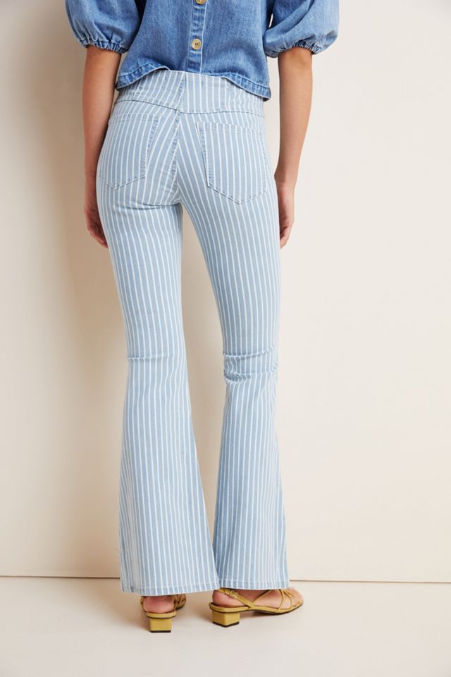 Ella Moss High-Rise Pull-On Flare Jeans #2