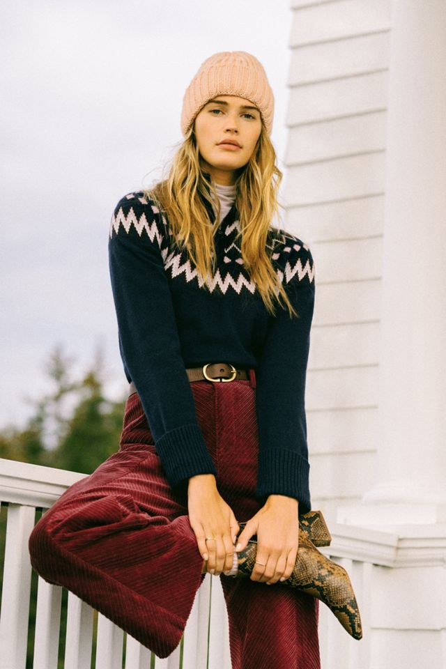 Pilcro High-Rise Wide-Leg Corduroy Pants #1