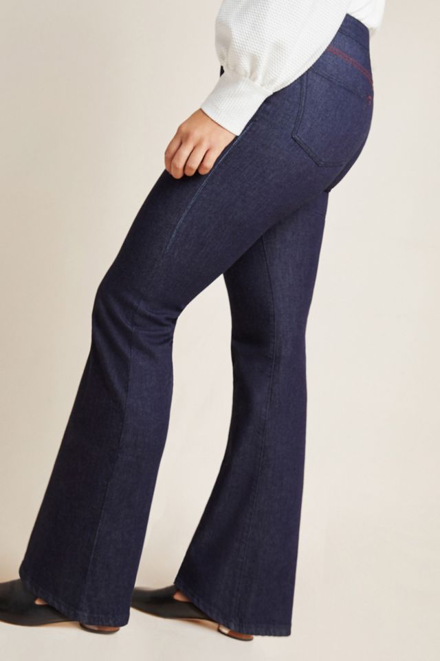 Pilcro Stitched High-Rise Flare Jeans #2