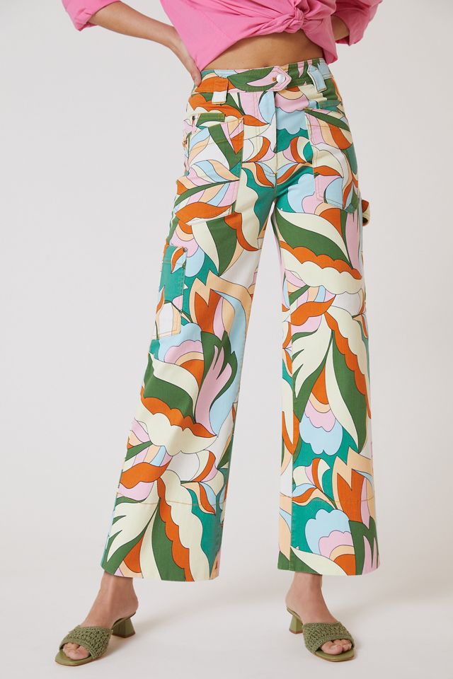 Maeve Lily Gardeners Crop Denim Pants #1