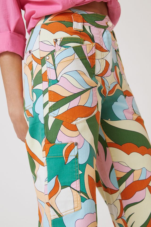 Maeve Lily Gardeners Crop Denim Pants #3