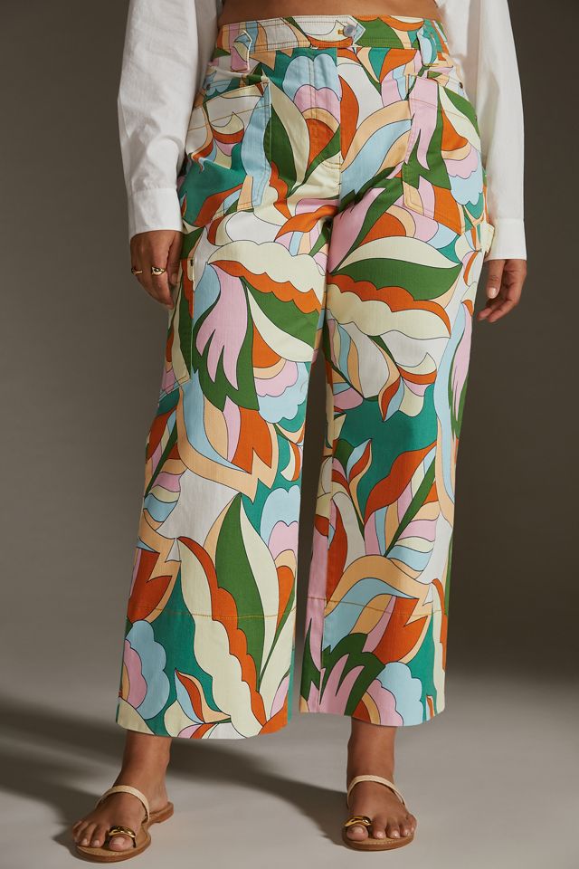 Maeve Lily Gardeners Crop Denim Pants #6
