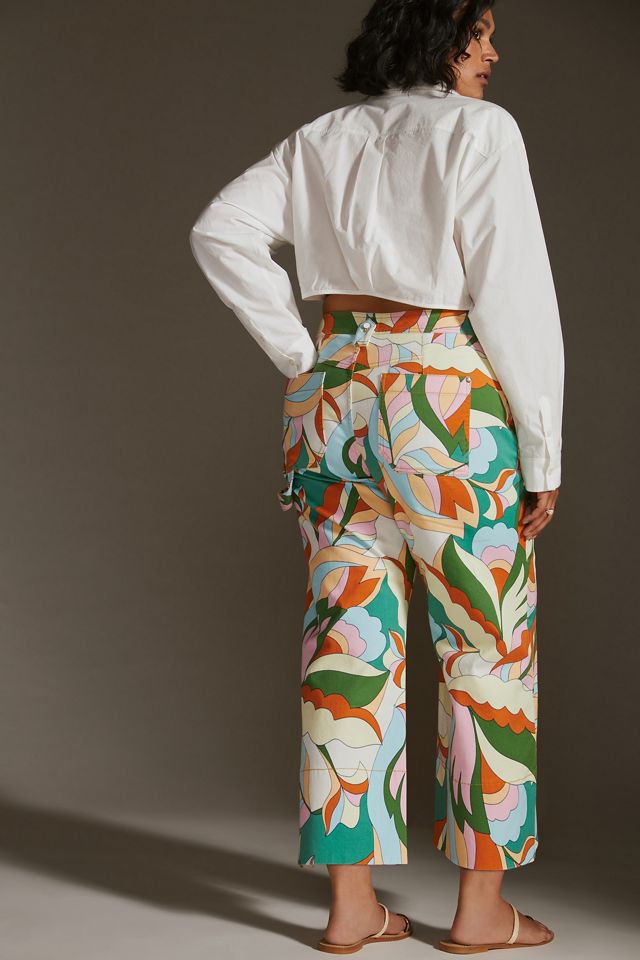 Maeve Lily Gardeners Crop Denim Pants #8