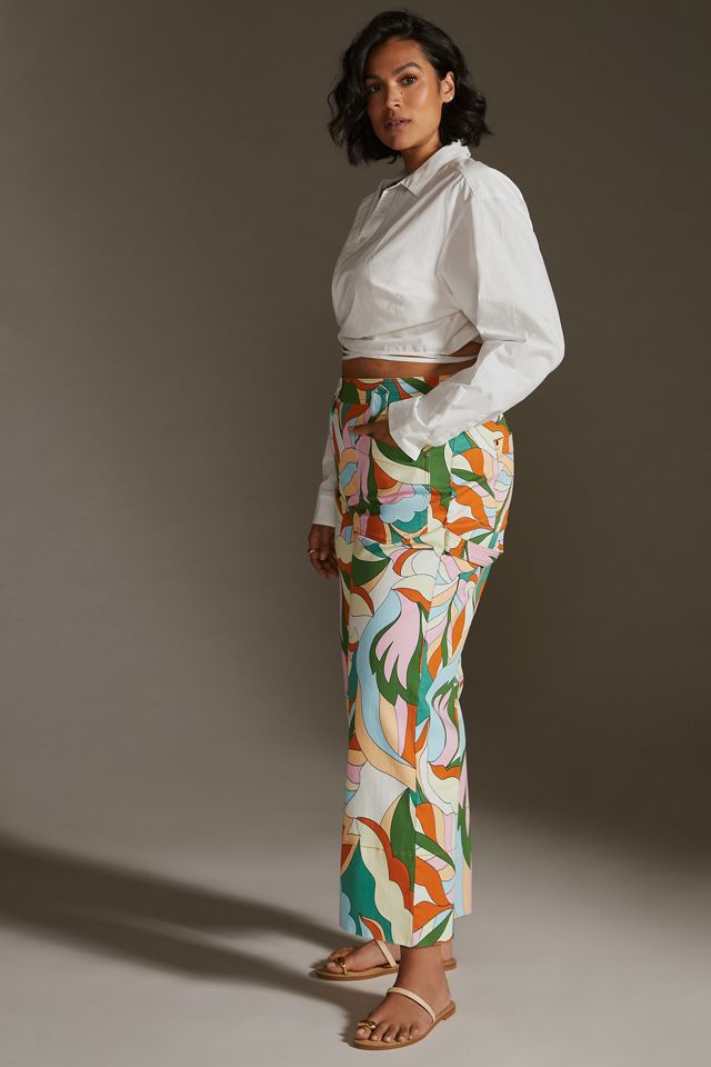 Maeve Lily Gardeners Crop Denim Pants #9