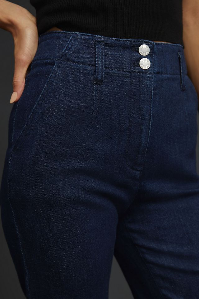 Maeve High-Rise Tailored Flare Jeans #6
