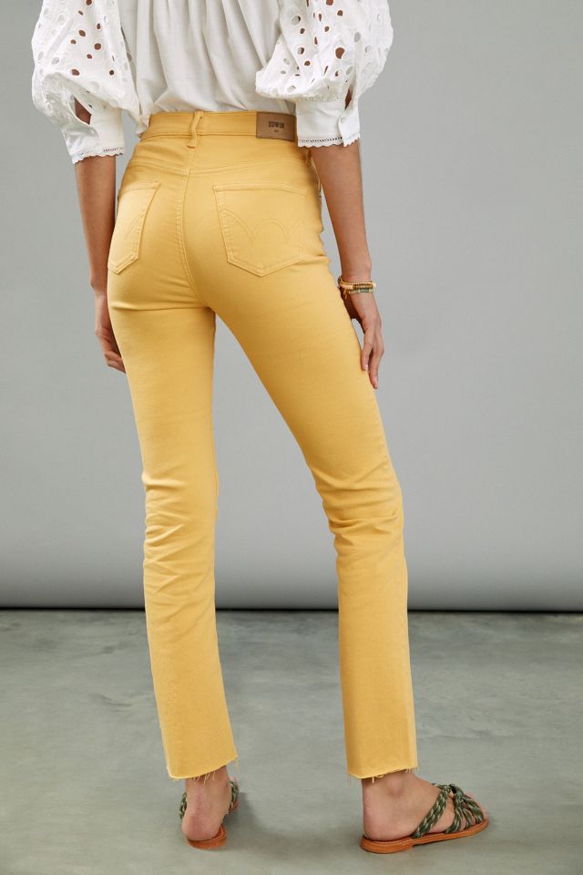 EDWIN Bree High-Rise Slim Straight Jeans #1