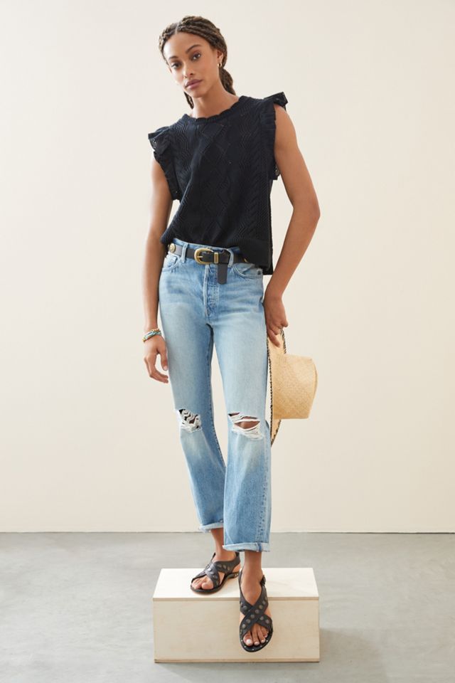 EDWIN Tash Ultra High-Rise Straight Jeans