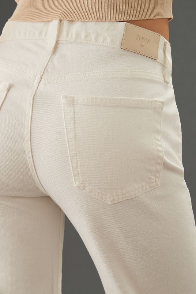 Edwin Marli High-Rise Wide-Leg Ankle Jeans #4