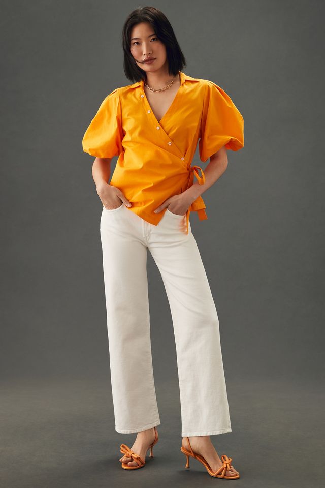 Edwin Marli High-Rise Wide-Leg Ankle Jeans #5