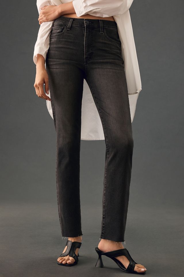Edwin Bree High-Rise Straight-Leg Jeans #1