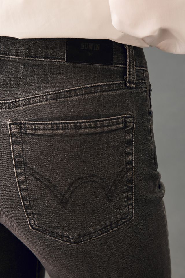 Edwin Bree High-Rise Straight-Leg Jeans #4