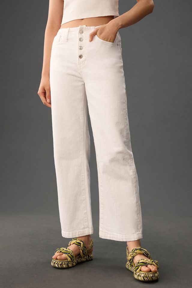 Edwin Bound Marli Ankle Mid-Rise Wide-Leg Jeans #1