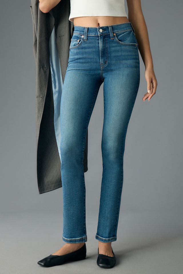 Edwin Bree High-Rise Straight-Leg Jeans #1