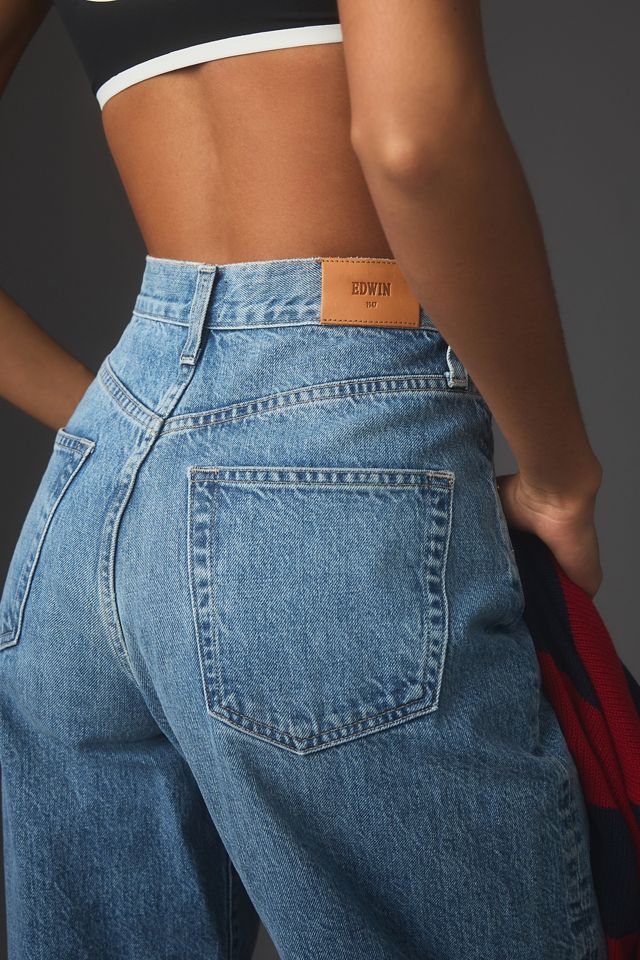 Edwin Kayla High-Rise Tapered Jeans #3