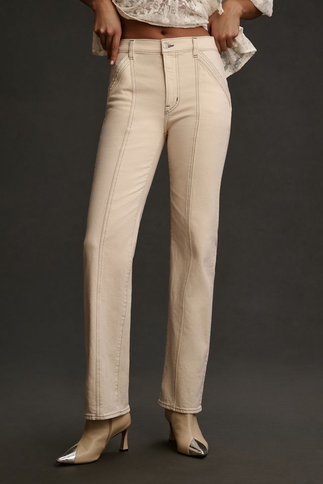 Edwin Marli Mid-Rise Straight-Leg Jeans #1