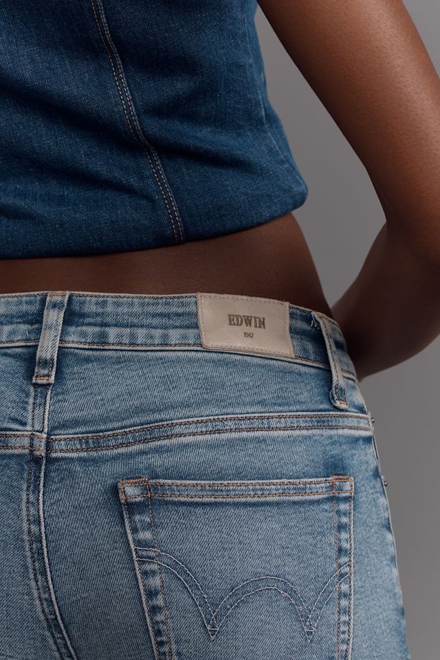 Edwin Lark Ankle Mid-Rise Bootcut Jeans #3