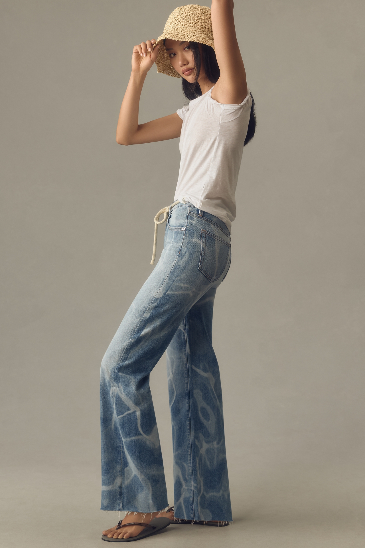 Edwin Marli High-Rise Wide-Leg Jeans