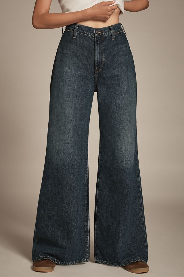 Edwin Iris Palazzo High-Rise Wide-Leg Jeans #1