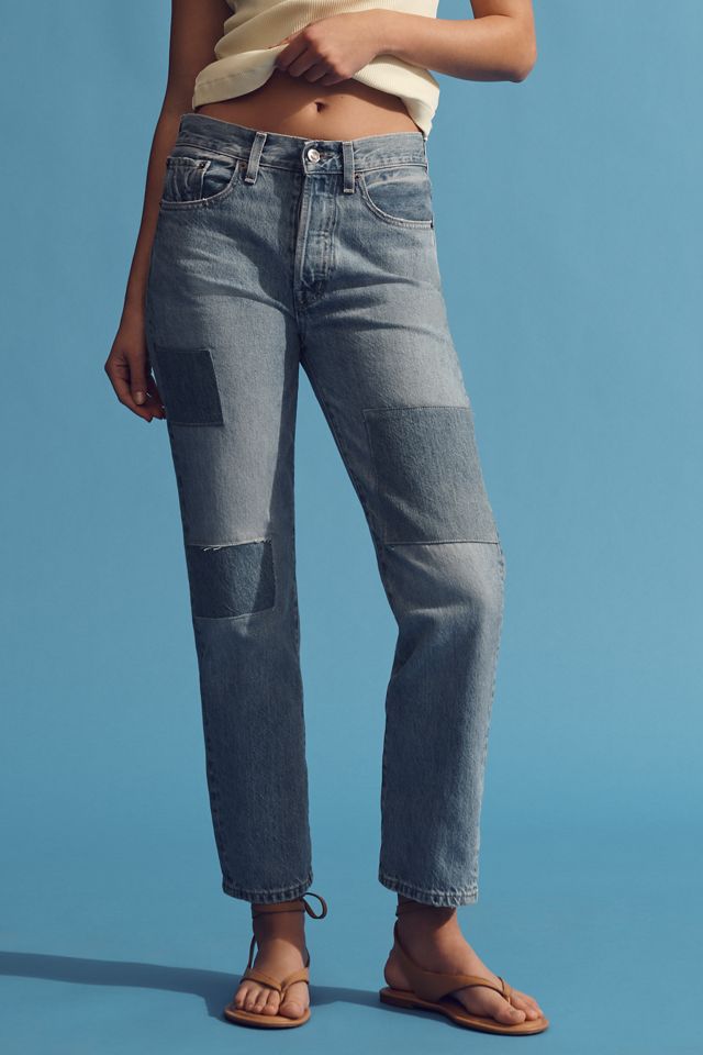 Edwin Kali Mid-Rise Straight-Leg Jeans #1