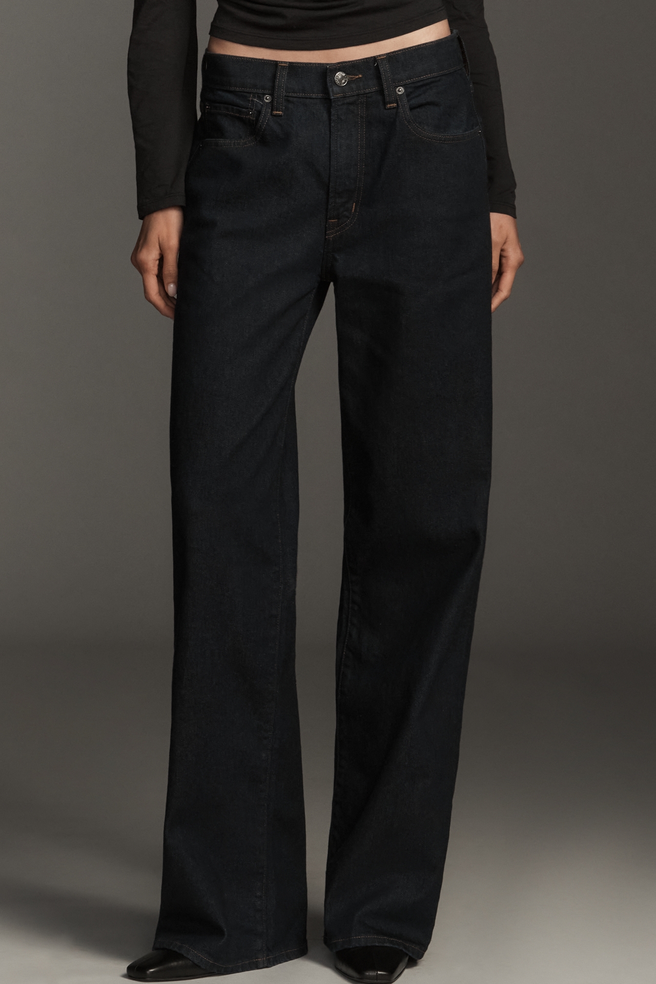 Edwin Marli High-Rise Wide-Leg Jeans