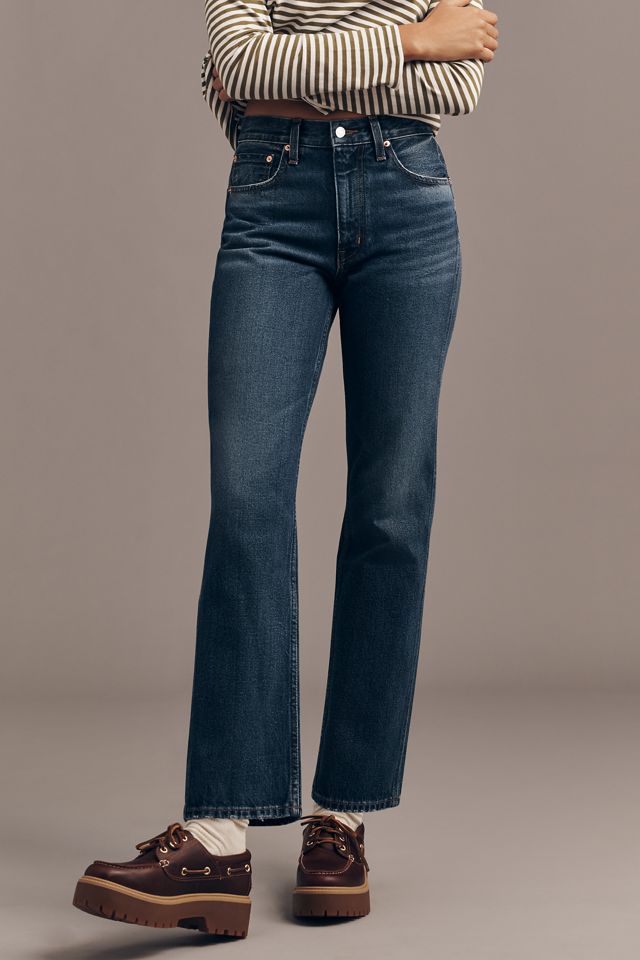 Edwin Kadence High-Rise Straight-Leg Jeans #1