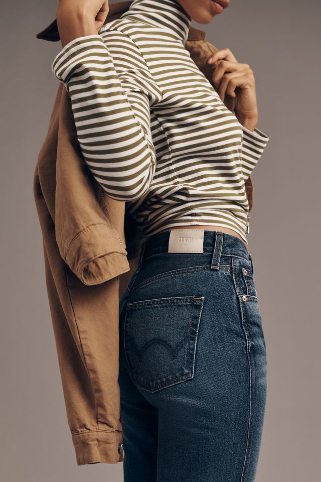 Edwin Kadence High-Rise Straight-Leg Jeans #2