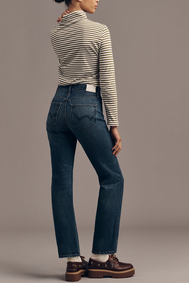 Edwin Kadence High-Rise Straight-Leg Jeans #3