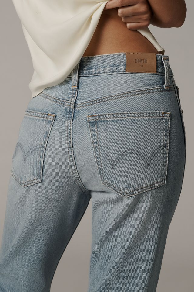 Edwin Kadence High-Rise Straight-Leg Jeans #2