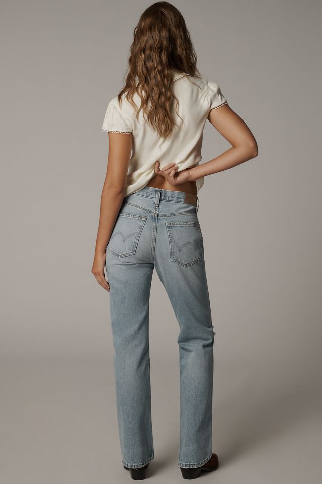 Edwin Kadence High-Rise Straight-Leg Jeans #3
