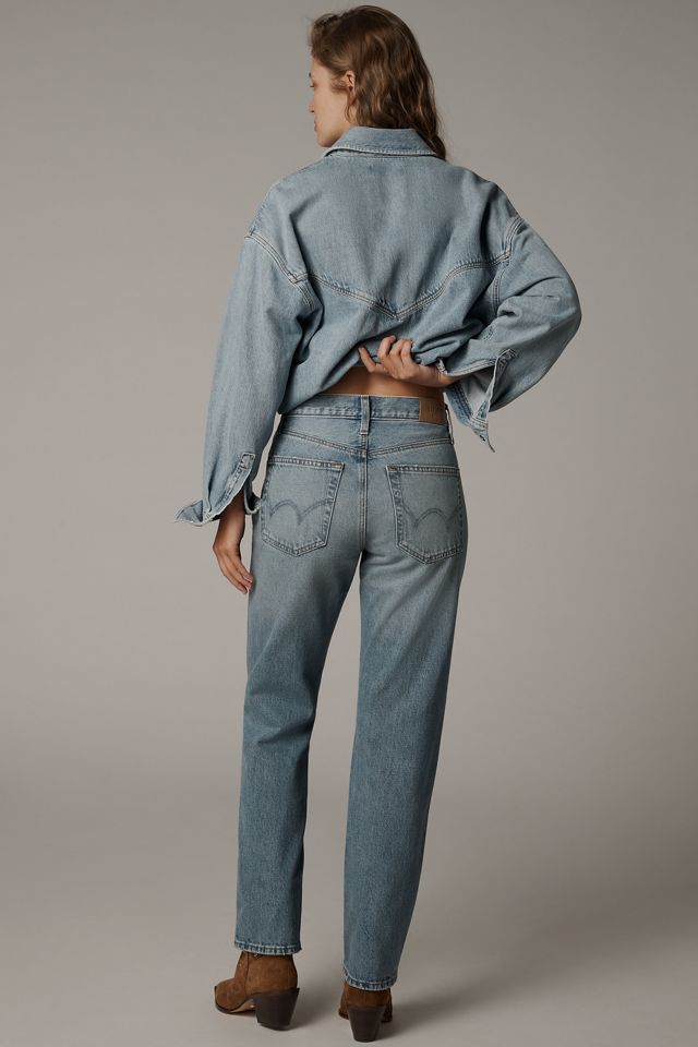 Edwin Kadence High-Rise Straight-Leg Jeans #3