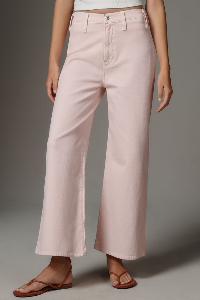 Edwin Iris Palazzo High-Rise Crop Wide Leg Jeans #1