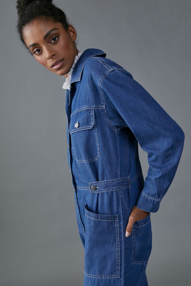 Aya Denim Utility Jumpsuit #2