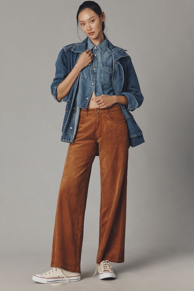 Pilcro Low-Rise Wide-Leg Jeans #3