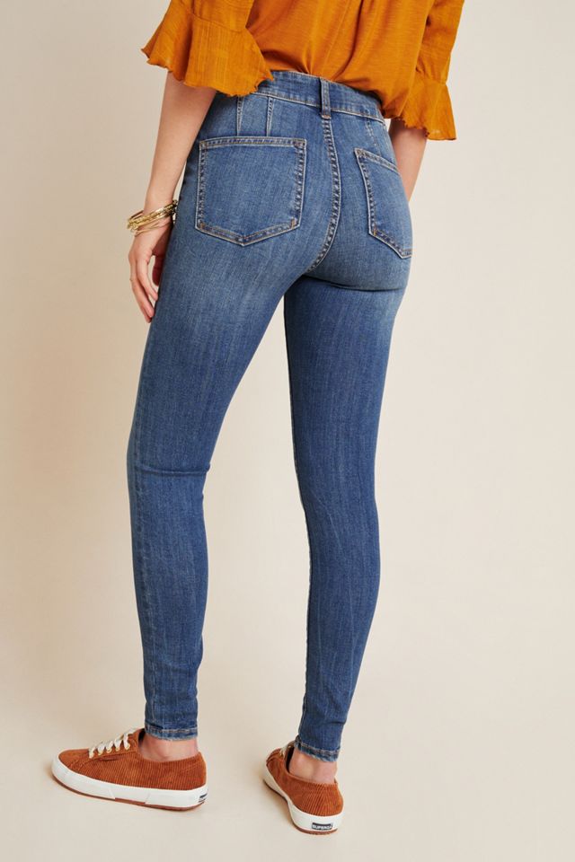 Pilcro High-Rise Denim Leggings #1
