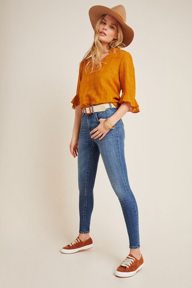 Pilcro High-Rise Denim Leggings #3