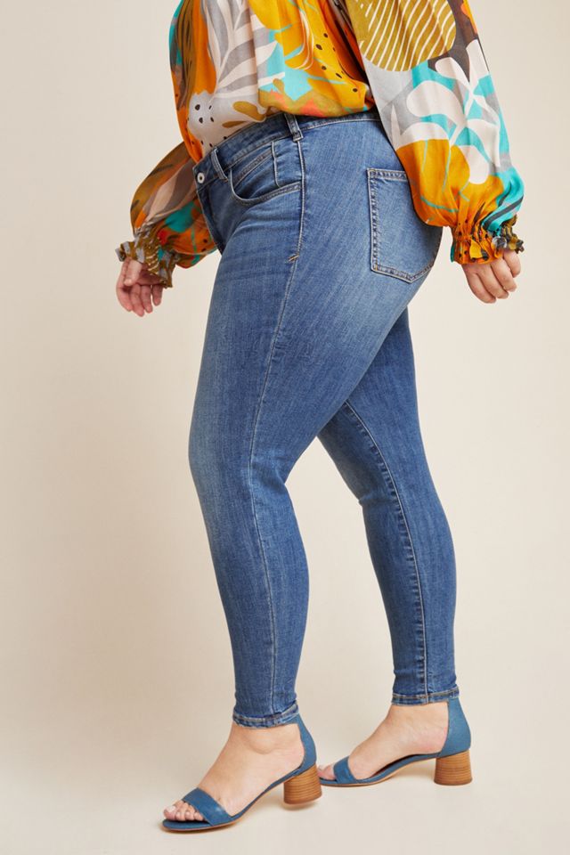 Pilcro High-Rise Denim Leggings #8