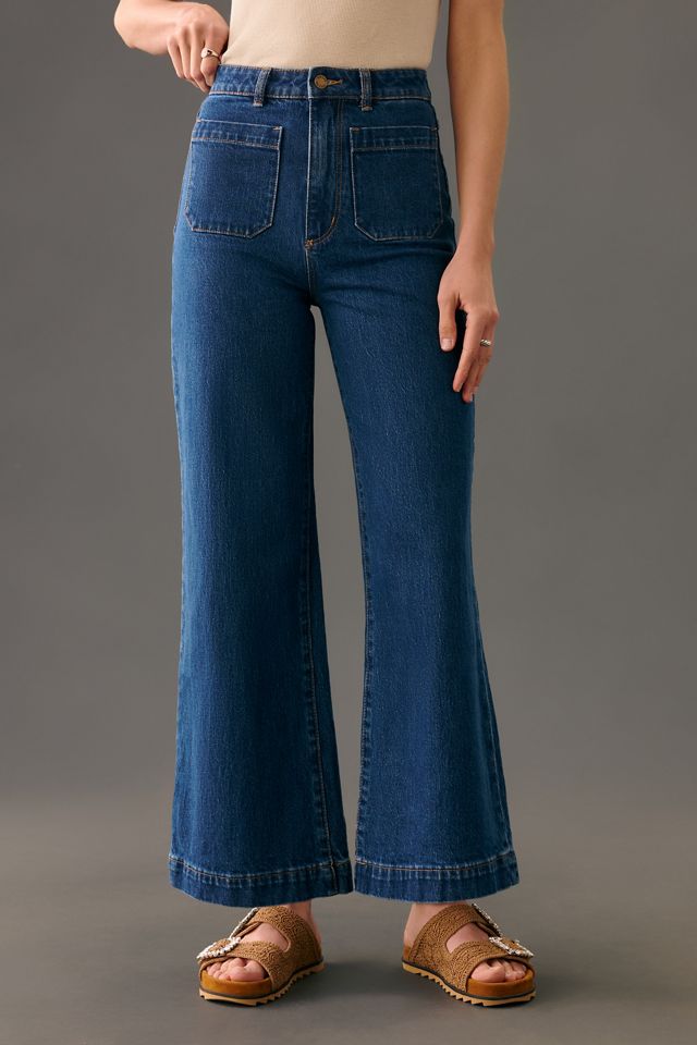 Rolla's Sailor High-Rise Wide-Leg Jeans #1