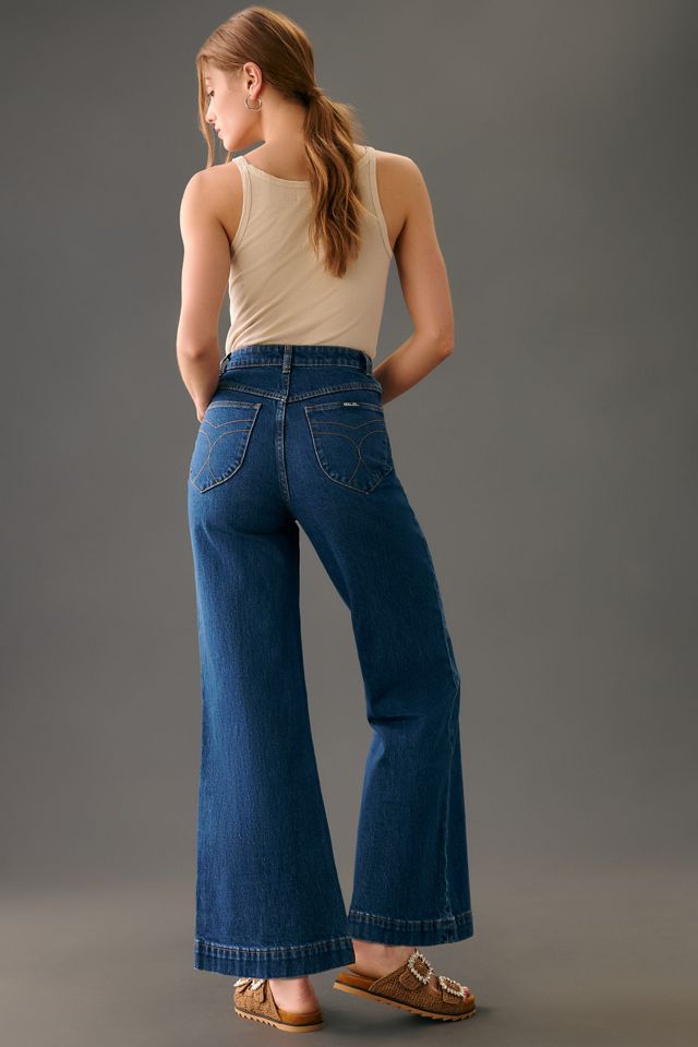 Rolla's Sailor High-Rise Wide-Leg Jeans #4