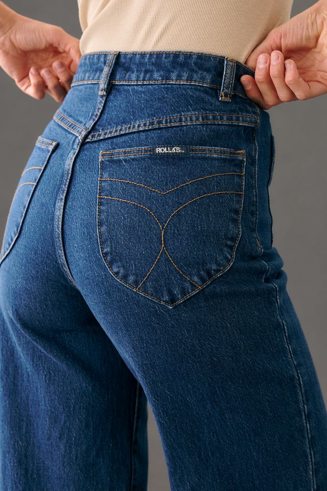 Rolla's Sailor High-Rise Wide-Leg Jeans #5