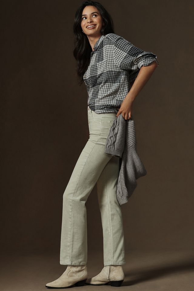 Rollas Corduroy Original High-Rise Straight-Leg Jeans #2