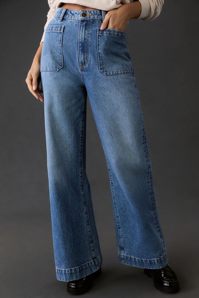 Rolla's Sailor High-Rise Wide-Leg Jeans #1