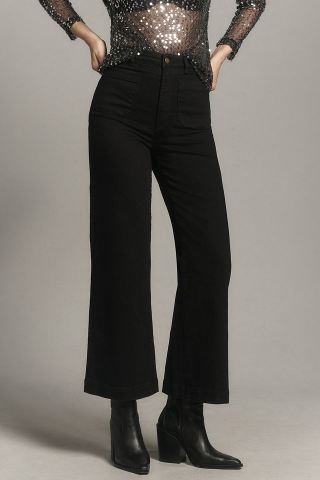 Rolla's Sailor High-Rise Crop Wide-Leg Jeans #1